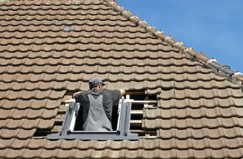 Pose de velux à Pessines